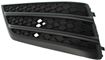 Bumper Grille, Pilot 16-18 Front Bumper Grille Lh, Outer, Textured Black, W/O Parking Aid Snsr Holes, Replacement RH01550004