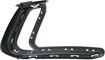 Hyundai Front, Driver Side Bumper Trim-Chrome, Plastic, Replacement RH01610002