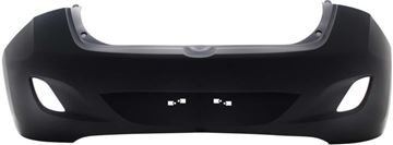 Hyundai Rear Bumper Cover-Primed, Plastic, Replacement RH76010001PQ