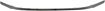 Bumper Trim, Accord 16-17 Rear Bumper Molding, Chrome, Coupe, Replacement RH76350001