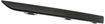 Honda Rear, Passenger Side Bumper Trim-Textured, Plastic, Replacement RH76370005