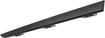 Honda Rear, Passenger Side Bumper Trim-Textured, Plastic, Replacement RH76370005