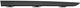 Honda Rear, Driver Side Bumper Trim-Textured, Plastic, Replacement RH76370006