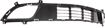 Kia Bumper Grille-Black, Plastic, Replacement RK01530003Q