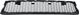 Lexus Bumper Grille-Textured Black, Plastic, Replacement RL01530002