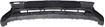 Mercedes Benz Center Bumper Grille-Textured Black, Plastic, Replacement RM01530003