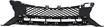 Mercedes Benz Center Bumper Grille-Textured Black, Plastic, Replacement RM01530003