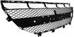 Center Bumper Grille Replacement Series-Black, Plastic, Replacement RM01530011