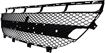 Center Bumper Grille Replacement Series-Black, Plastic, Replacement RM01530011