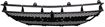 Center Bumper Grille Replacement Series-Black, Plastic, Replacement RM01530011