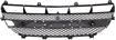 Center Bumper Grille Replacement Series-Black, Plastic, Replacement RM01530011