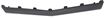 Mercedes Benz Front, Inner Bumper Trim-Black, Plastic, Replacement RM01590002