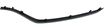 Mercedes Benz Front, Passenger Side Bumper Trim-Black, Plastic, Replacement RM01610007