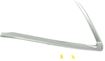 Mazda Front, Driver Side Bumper Trim-Chrome, Plastic, Replacement RM01610016