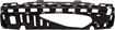 Mercedes Benz Rear, Center Bumper Bracket-Plastic, Replacement RM76320001