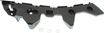 Mazda Rear, Driver Side Bumper Retainer-Black, Plastic, Replacement RM76330002