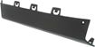 Mercedes Benz Rear, Passenger Side Bumper Trim-Black, Plastic, Replacement RM76370007