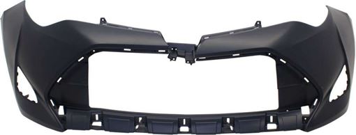 Toyota Front Bumper Cover-Primed, Plastic, Replacement RT01030001PQ