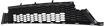 Bumper Grille, Rav4 16-17 Front Bumper Grille, Lower, Textured Dark Gray, Se Model, To 10-16, Replacement RT01530005