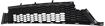 Bumper Grille, Rav4 16-17 Front Bumper Grille, Lower, Textured Dark Gray, Se Model, To 10-16, Replacement RT01530005