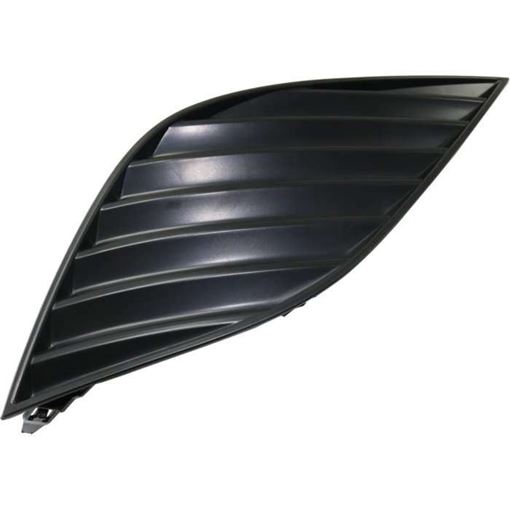 Toyota Passenger Side Bumper Grille-Textured Black, Plastic, Replacement RT01550001