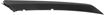 Toyota Front, Passenger Side Bumper Trim-Textured, Plastic, Replacement RT01610001