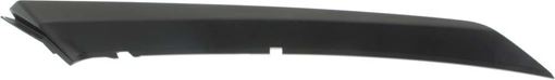 Toyota Front, Passenger Side Bumper Trim-Textured, Plastic, Replacement RT01610001