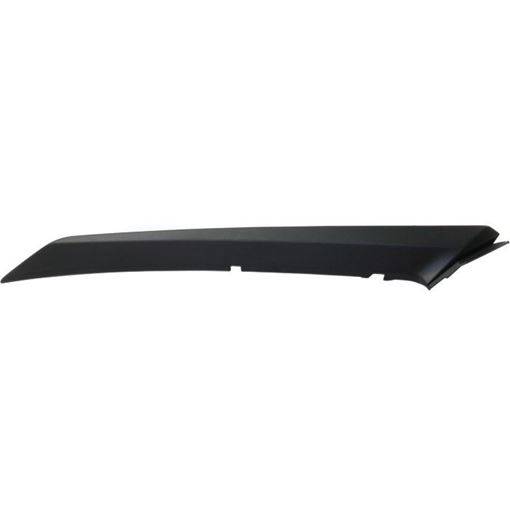 Toyota Front, Driver Side, Upper Bumper Trim-Textured, Plastic, Replacement RT01610004