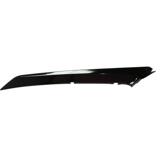 Toyota Front, Driver Side, Upper Bumper Trim-Primed, Plastic, Replacement RT01610006