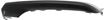 Toyota Front, Passenger Side Bumper Trim-Textured, Plastic, Replacement RT01610007