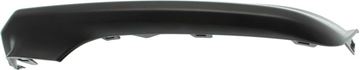 Toyota Front, Passenger Side Bumper Trim-Textured, Plastic, Replacement RT01610007