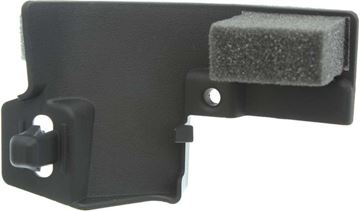 Toyota Front, Driver Side Bumper Filler-Black, Replacement RT04050002