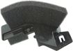 Toyota Front, Driver Side Bumper Filler-Black, Replacement RT04050002