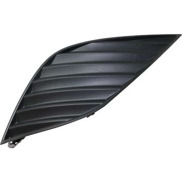 Toyota Passenger Side Bumper Grille-Textured Black, Plastic, Replacement RT10860005