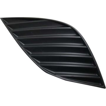 Toyota Driver Side Bumper Grille-Textured Black, Plastic, Replacement RT10860006