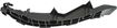 Toyota Rear, Passenger Side Bumper Filler-Textured Black, Replacement RT76530009