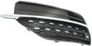 Volvo Driver Side Bumper Grille-Textured Black Shell w/ Chrome Insert, Plastic, Replacement RV01550006