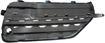 Volvo Driver Side Bumper Grille-Textured Black Shell w/ Chrome Insert, Plastic, Replacement RV01550006