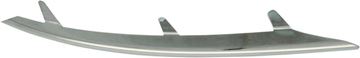 Volkswagen Front, Driver Side Bumper Trim-Chrome, Plastic, Replacement RV01610002