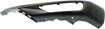 Volvo Front, Driver Side Bumper Trim-Black, Plastic, Replacement RV01610004