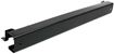 Rear Bumper Replacement Bumper-Painted Black, Steel, Replacement 10007