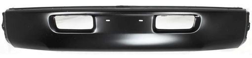 Bumper, Land Cruiser 93-94 Front Bumper, Black, W/O Hook And W/ Pad Holes, Replacement 3873