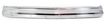 Rear Bumper Replacement Bumper-Chrome, Steel, Replacement 6243