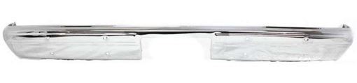 Bumper, C/K Full Size P/U 73-96/Suburban 81-91 Rear Bumper, Chrome, W/O Impact Strip Holes, Replacement 6754