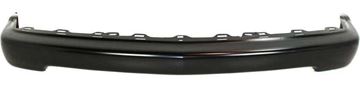 Chevrolet Front Bumper-Painted Black, Steel, Replacement 6892
