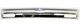 GMC, Chevrolet Front Bumper-Chrome, Steel, Replacement 6935