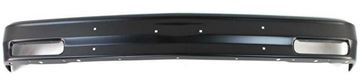 GMC, Chevrolet Front Bumper-Painted Black, Steel, Replacement 6939