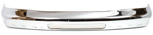 Ford Front Bumper-Chrome, Steel, Replacement 7338