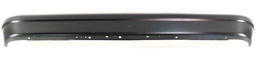 Rear Bumper Replacement Bumper-Painted Black, Steel, Replacement 7529