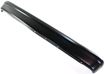 Rear Bumper Replacement Bumper-Painted Black, Steel, Replacement 7529